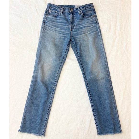 AG Isabella High Rise Straight Crop Jeans - Picture 3 of 16